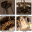 Lustre empire 9 lumières