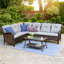 Rattan 6 - Person Seating Group With Cushions
