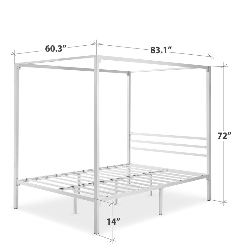 Ebern Designs Saretta Metal Bed & Reviews | Wayfair