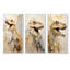 «Dinosaur T Rex Supreme», ensemble de 4 reproductions d'art sur toile-1605986531-1605986543