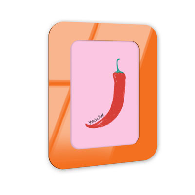 Hot Pepper Acrylic Wall Frame by NOTORIART