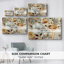 Fleur dorée - Cavas enveloppés de galerie-581604941