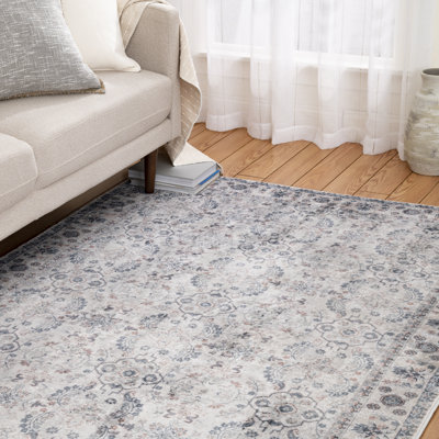 Tapis crème / gris Waban