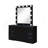 Black Vanity Set With Stool