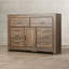 Commode combinée 6 tiroirs Keicha