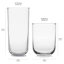 Polaris 16-Piece Tumbler and Rocks Glass Set, Axis