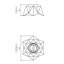 Physalis 1 - Light Flush Mount-1779471946-1779471950