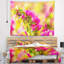 Magnifique tapisserie floral rose bougainvillea fleurs-28487475