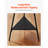 Coat Rack Freestanding Coats Rack Stand With 2 Shelves & 6 Hooks