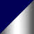 Blue Top/Silver Base