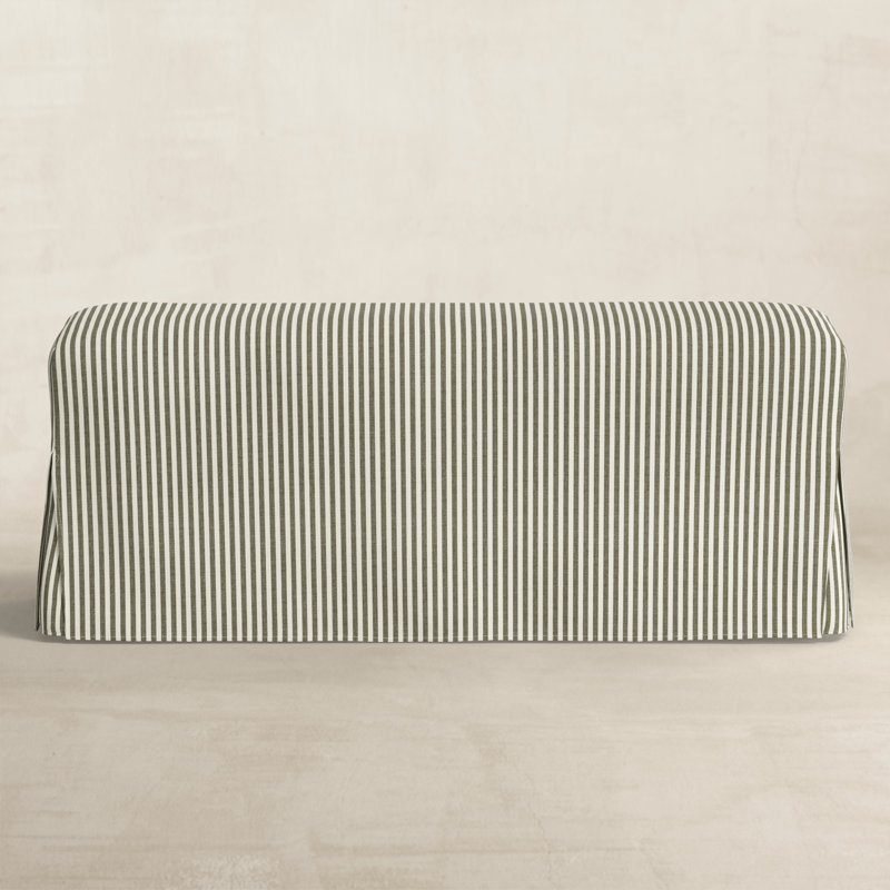 Upholstered Dining Bench,  Laurel Striped