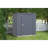 Elite Steel Storage Shed, 6X4, Anthracite