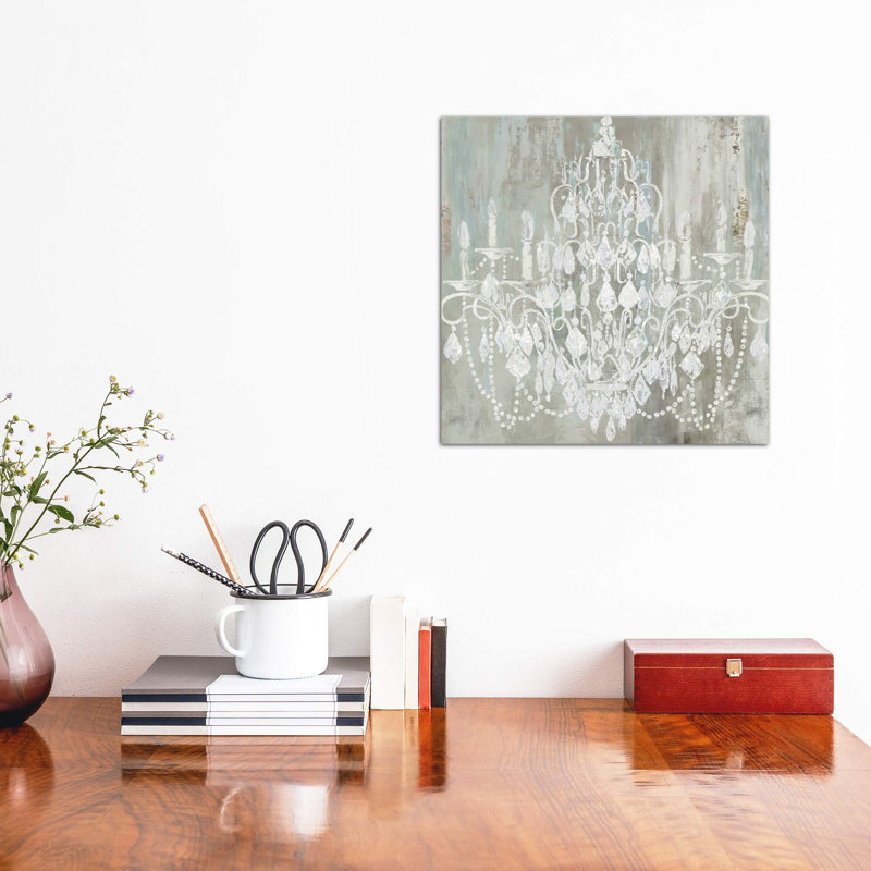 Chandelier by Aimee Wilson - Painting on Canvas, No Frame, 66.04 cm H x 66.04 cm W x 3.175 cm D