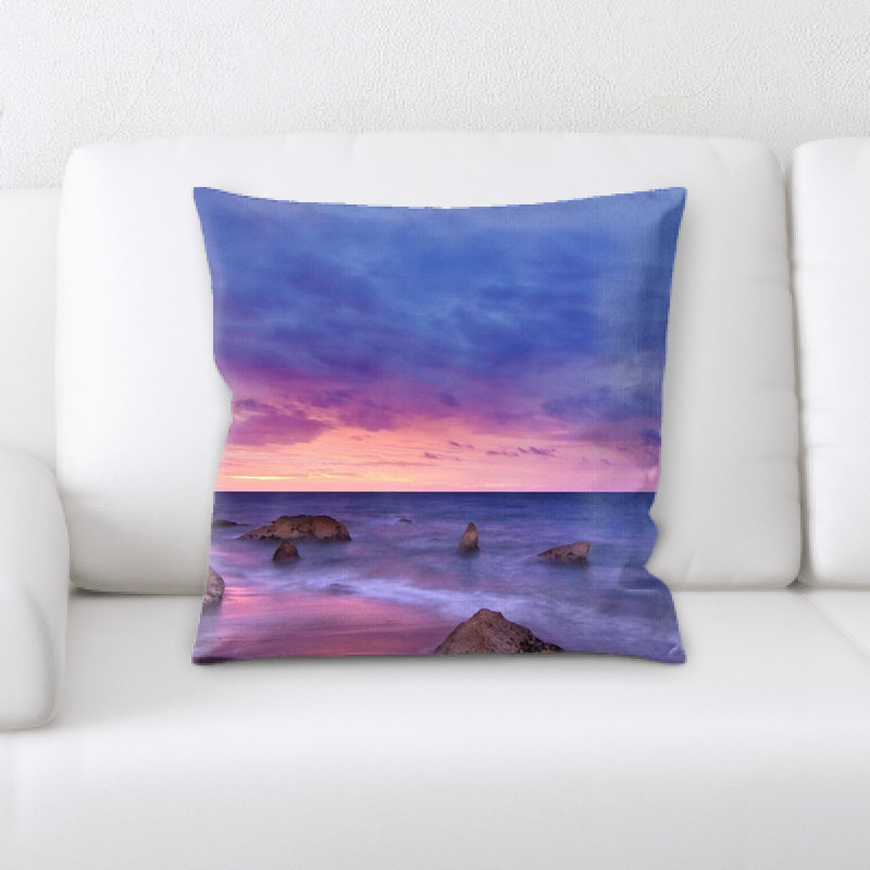 Mazda Microsuede Reversible Throw Pillow