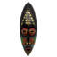 Décoration murale masque perlé africain