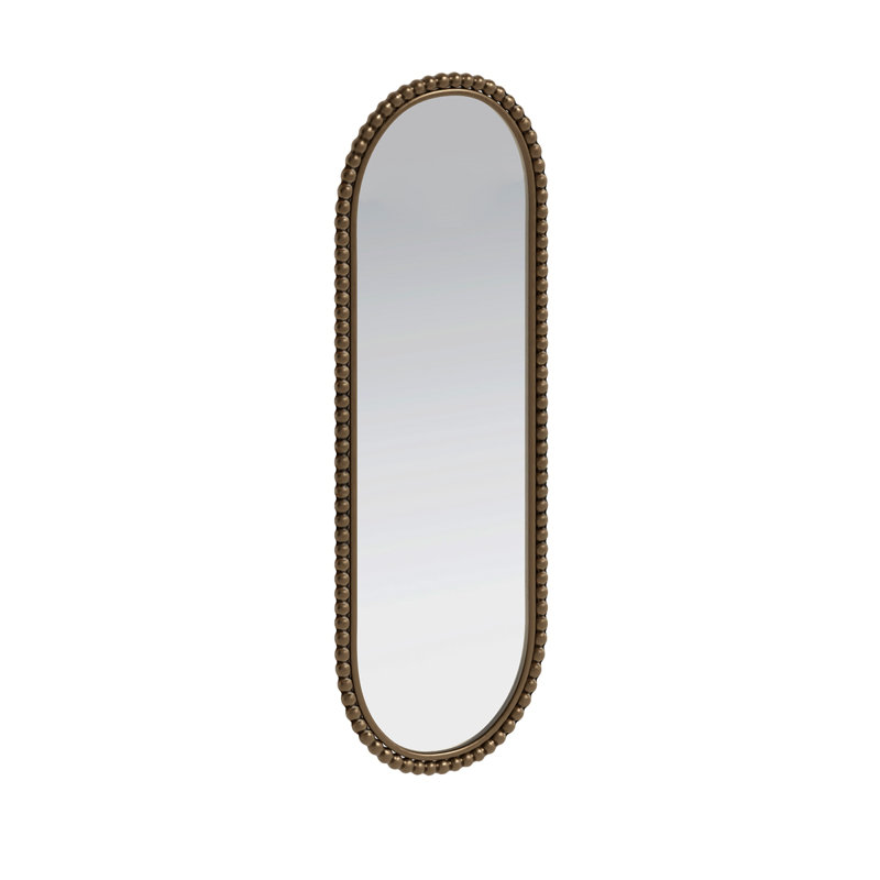 Miroir rétro Iron Art, Doré