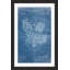 « engine 1914 blueprint » par steve king, reproduction d’art encadrée-18049571