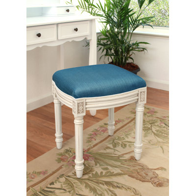 Lonergan Solid Wood Accent Stool