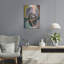 «Gray Circle Around Lines» par Svetlana Aleynikova, art mural en métal-711068136