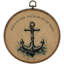 Ancre nautique, art mural Christian