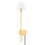 Teaneck 1 Light Plug-in Plug-in Sconce