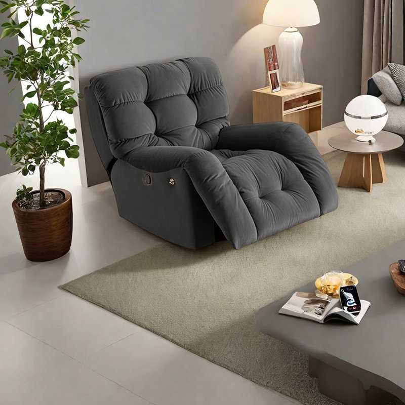 Ferland, Gray Polyester Blend