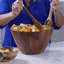 Ensemble de salade en acacia Wave