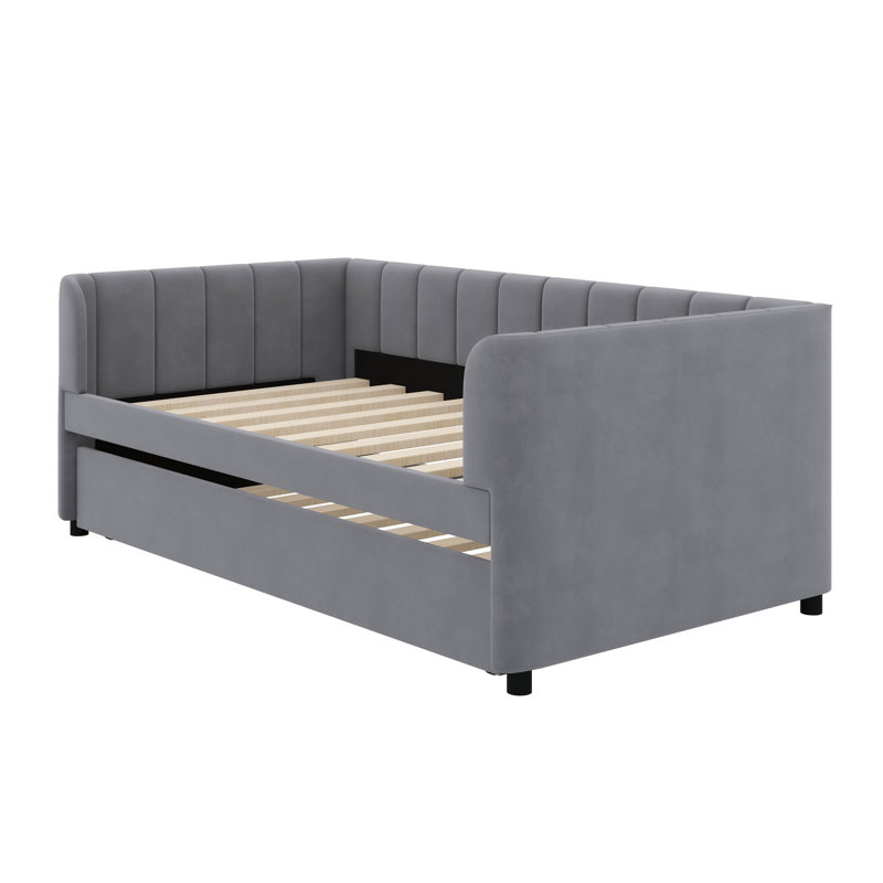 Upholstered Daybed, Gray