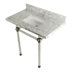 Carrara Marble/Brushed Nickel