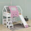 Cadre de lit mezzanine en bois avec tente-1440231822-1440231820