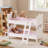 18" Doll Bunk Bed with Ladder and Bedding