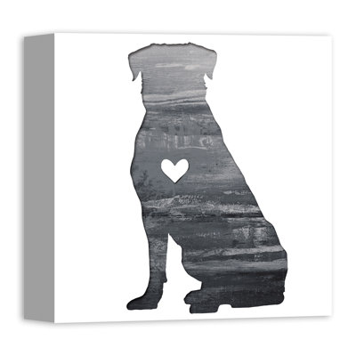 " Ink Silhouette Rottweiler "