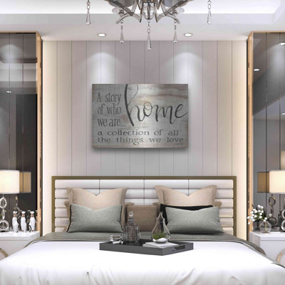 «Home - A Collection of All the Things We Love» par Cindy Jacobs, art mural en métal
