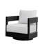 Chaise pivotante pour l'extérieur en métal Everlee