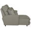 Canapé modulaire inclinable électrique 3 pièces avec 1 méridienne et 1 fauteuil inclinable Mcpherson-65511847