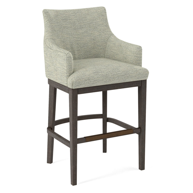 Upholstered Stool, 61698-88, Black