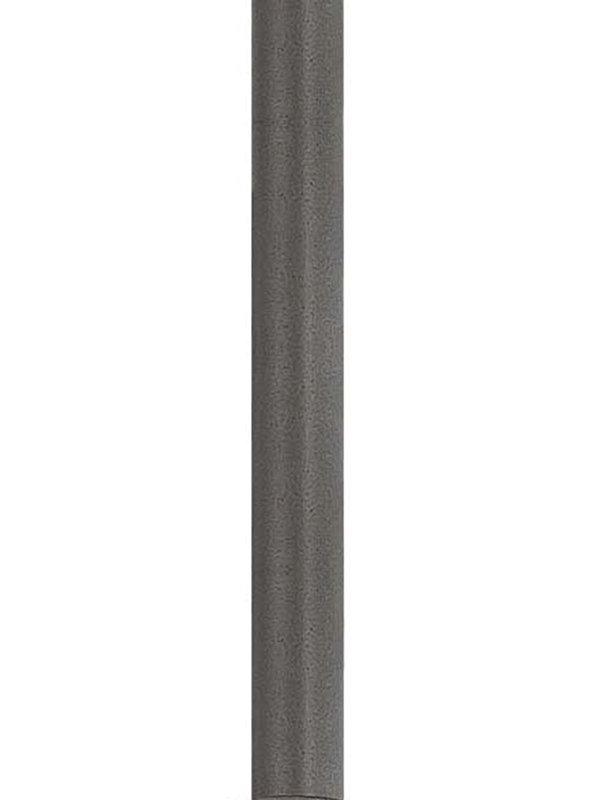 Ceiling Fan Downrod, 36" H x 0.75" W x 0.75" D, Smoked Iron
