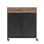 Armoire de bar de 38 po avec rangement pour le vin Munich-1816167750