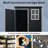 5x3 Resin Outdoor Storage Shed Black Pentroof(Random shipment of new and old items)