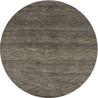 Tapis contemporain gris foncé
