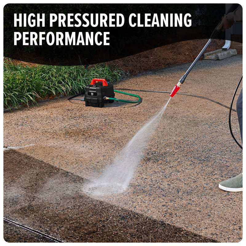 Dirt Devil 1700 PSI Black Electric Pressure Washer with Accessories