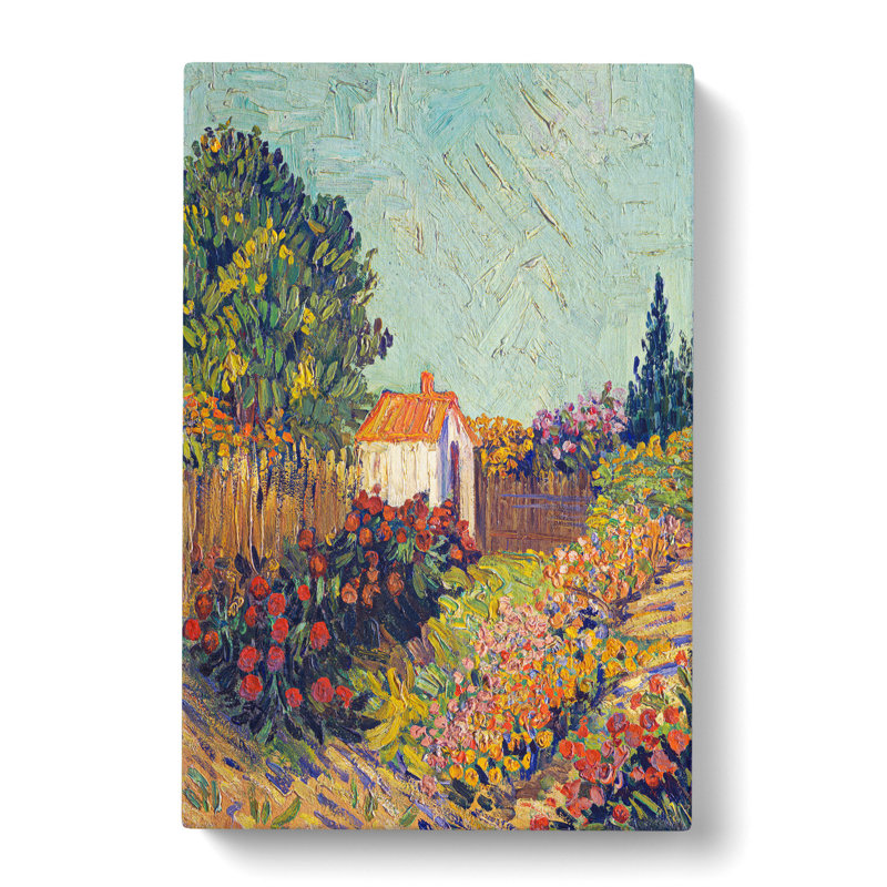 Landscape by Vincent Van Gogh - Wrapped Canvas Painting, 50cm H x 35cm W x 3cm D