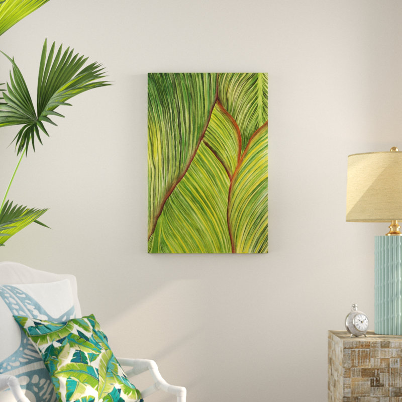 Tropical Crop II by Melissa Wang - Painting Print, 91cm H x 61cm W, Wrapped Canvas