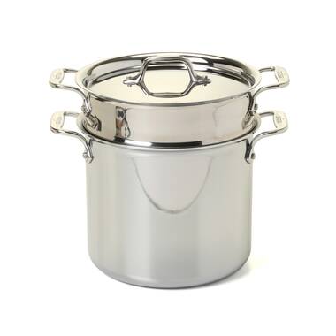 All-Clad d3 Stainless Stock Pot - 6-quart – Cutlery and More