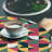 Ebern Designs Geometric Fitted Round Tablecloth Multicolor-1327466321