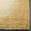 Oushak Floral Hand-Knotted Wool Light Blue/Gold Area Rug-1816920258
