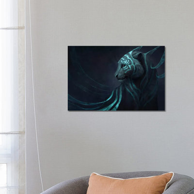 Illusive 1 Piece Wrapped Canvas Wall Art