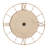 Striegel Open Frame Metal Round Wall Clock