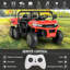 Alex 24V 4WD 2 places 6 roues sur camion à benne basculante avec télécommande, benne électrique et pelle, Bluetooth-93662316