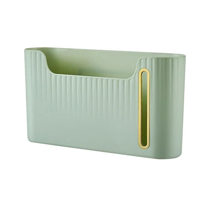 Distributeur de sac poubelle mural, Vert